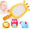 4pcs Baby Bath Toys Floating Bathtub Fun Toy Sand Fishing Toy Bath Time Toys for Children Infant