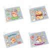 PVC Capybara File Bag Cute Cartoon Zip File Bag New Test Paper Storage Pouch  Student