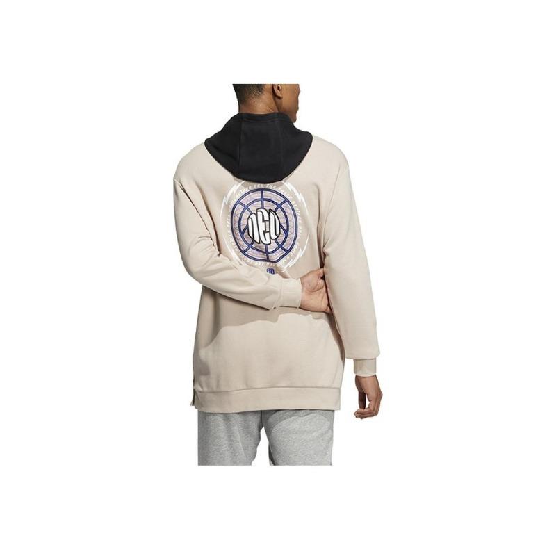 adidas Худи с графическим принтом Neo Unisex Бежевый IA6878