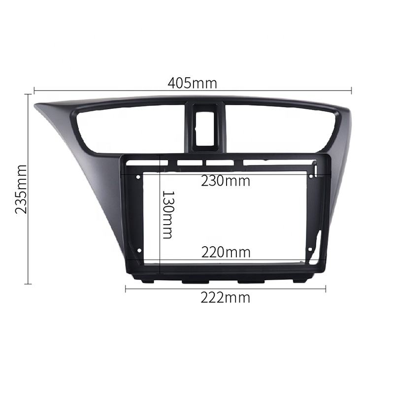 Рамка автомобильного радиоприемника для Honda Civic 9 FK 2011-2017 Европейская 9-дюймовая стереопанельная жгут проводов адаптер кабеля питания Canbus декодер