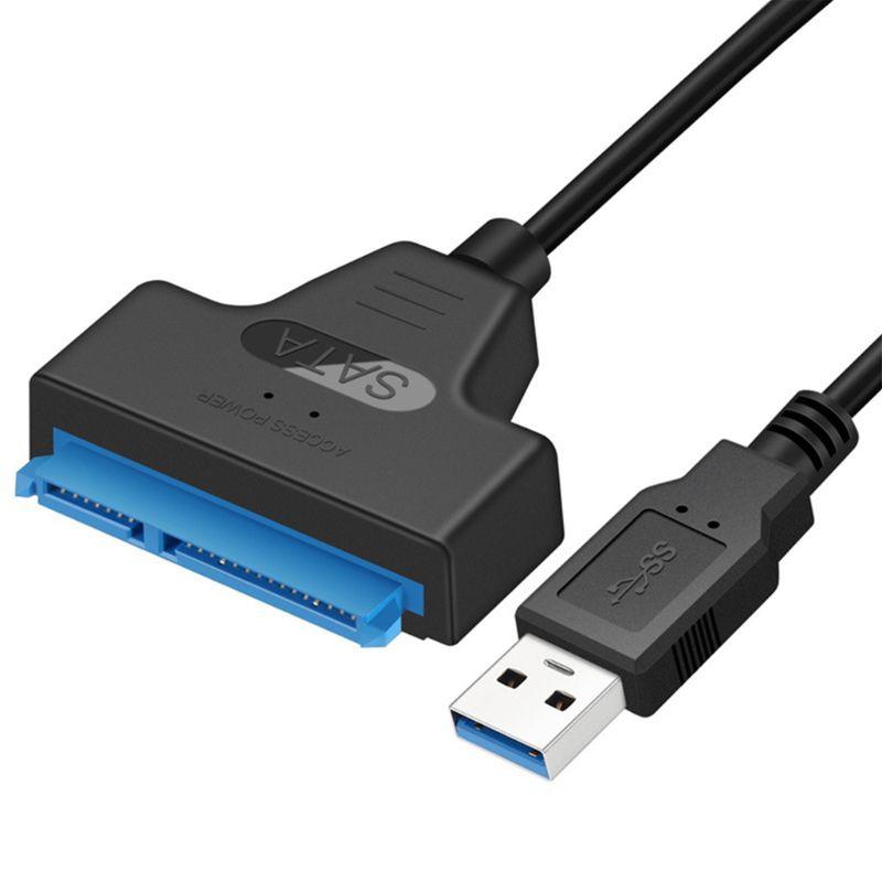 Кабель Sata на USB Адаптер USB 3.0/2.0/Type C для 2,5-дюймового жесткого диска Sata - Внешний конвертер для передачи данных SSD/HDD