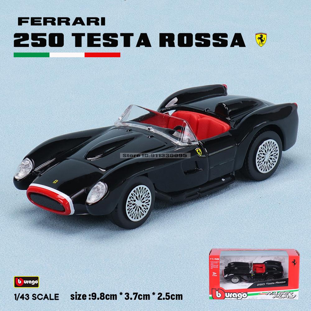 Ббураго 1:43 Несколько стилей Ferrari Purosangue sp2 488GTB 250GTO SF90 ROMA сплав роскошный автомобиль литая модель автомобиля игрушка подарок