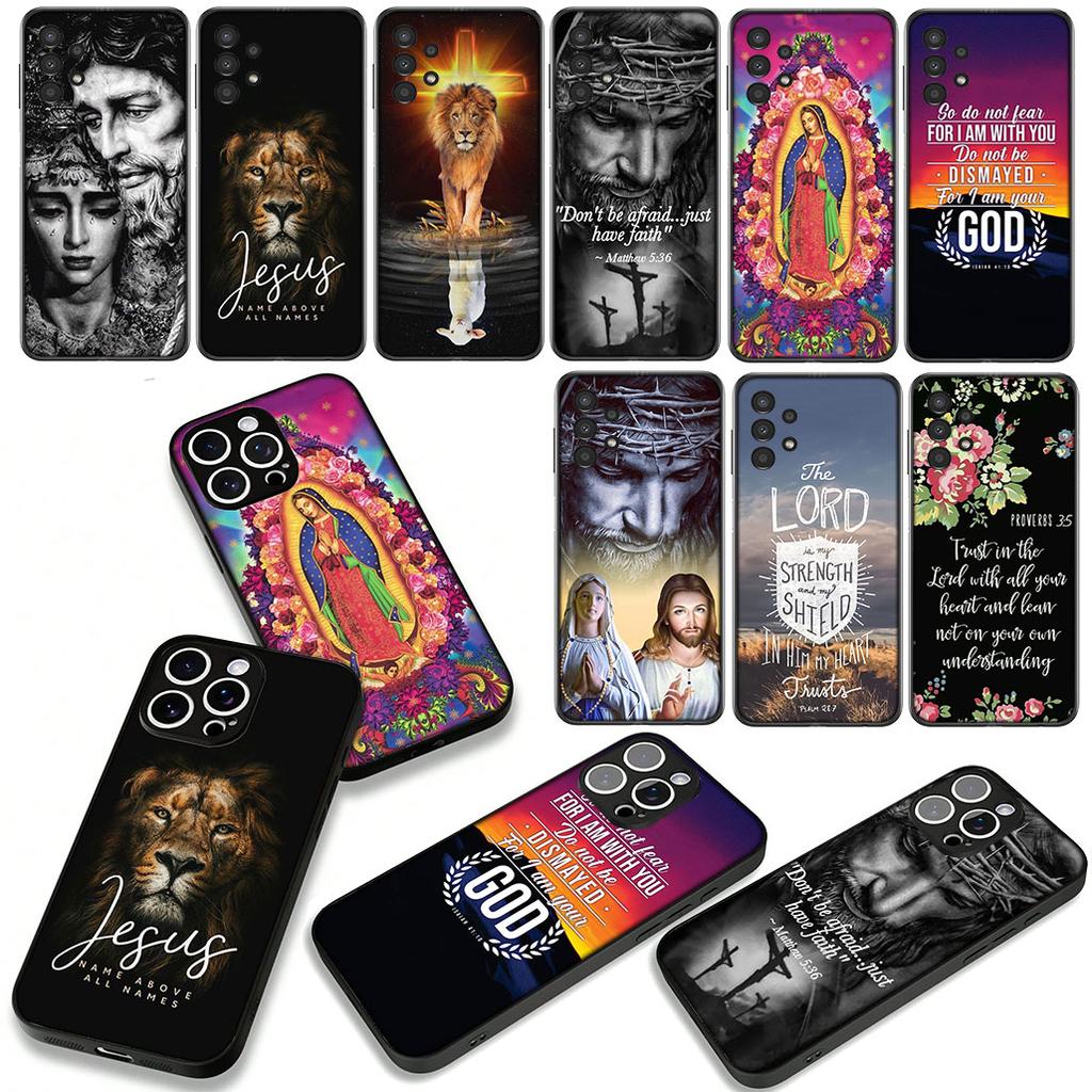 Bible Verse Jesus Christ Christian Cover Phone Case for Xiaomi Redmi 15C 15 A4 A5 9A 9T 10A 10C 9C NFC 14C Note 11 9 10 Pro 8T