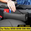 Для Volvo XC60 XC90 S90 V90 2015 2016 2017 2018 2019 2020 2021 2022 2023 Щель для автомобильного сиденья Ящик для хранения Сумка Встроенный чехол