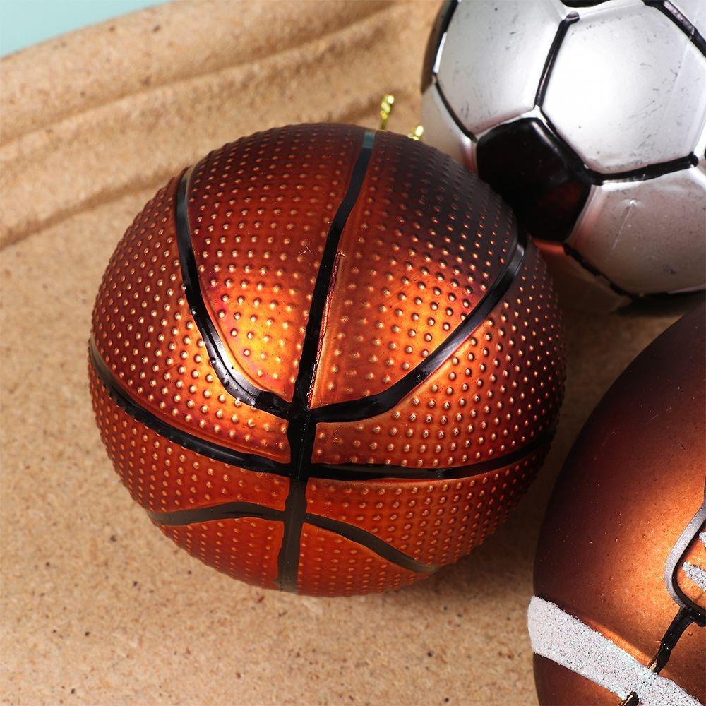 6Pcs 6cm Electroplated Ball Christmas Gifts Boxes Pendant Plastic Christmas Decorations