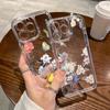 Прозрачный чехол для телефона, все включено, цветочный чехол для iPhone 16, 15 Plus, 14, 13, 12 Mini, 11, Xs, Xr, 7, Samsung S24+, S23, A54, силиконовый мягкий чехол с принтом бабочек