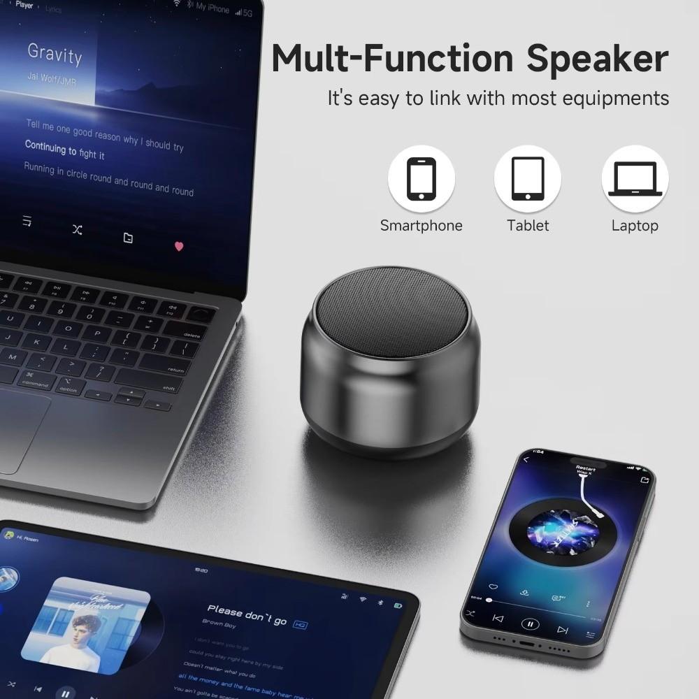 Portable Wireless Speaker Stereo Mini Speaker Creative Design Subwoofer Speaker Sports Audio