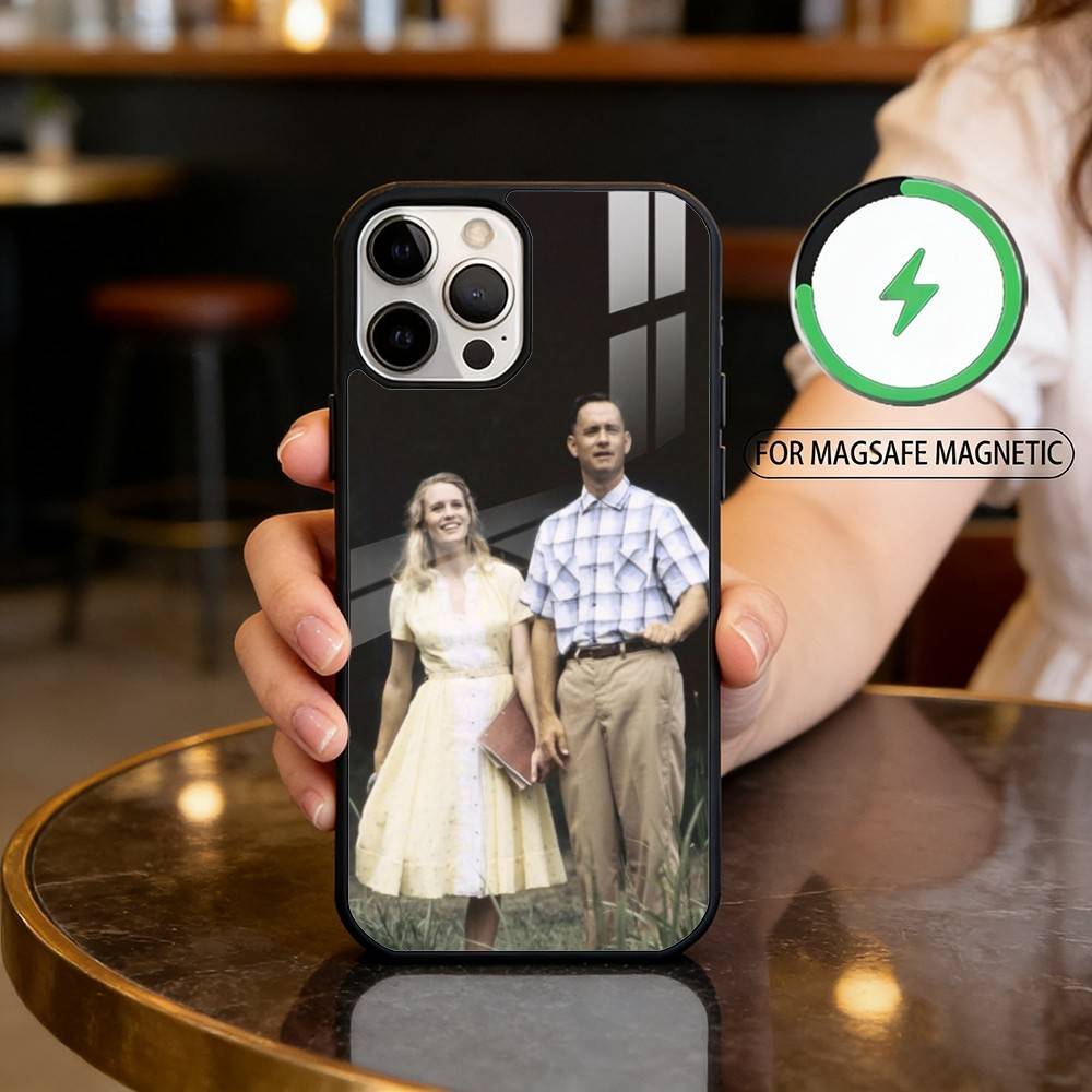 Classic film Forrest G-Gump Phone Case For iPhone17,16,15,14,13,12,11 Plus,Pro Max Magnetic For Magsafe Wireless Charging