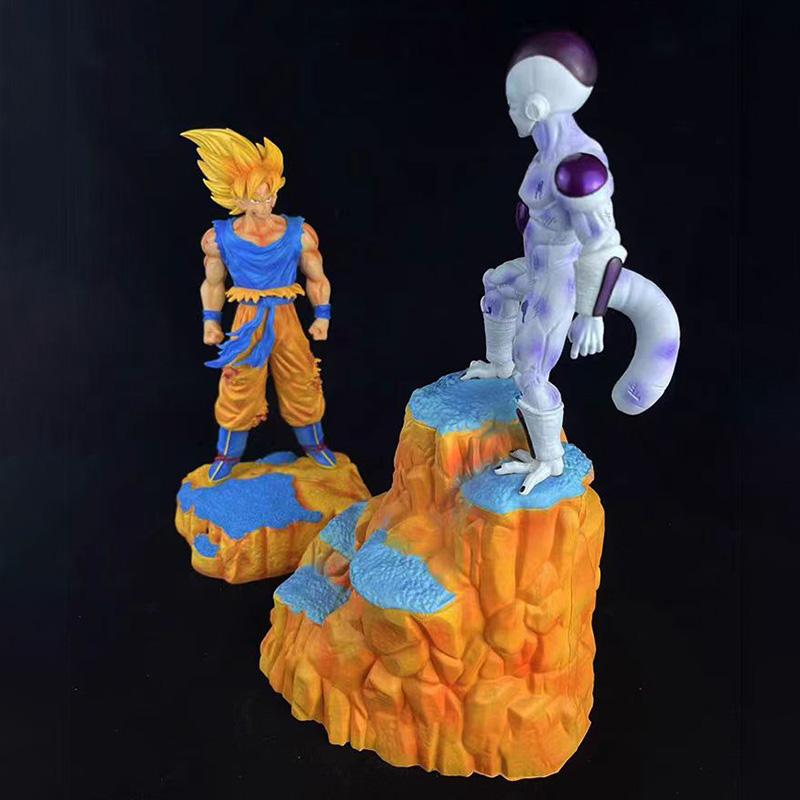 Anime Drogan Boll Z Namek Son Gocool Vs Frieza Figurine Pvc Action Figures Gk Statue Collection Model Toy Gifts