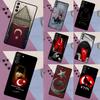 Чехол Турецкий Флаг Турции для Samsung Galaxy S24 S23 S22 Ultra S20 S21 FE S8 S9 S10 Plus Note 10 20 Ultra