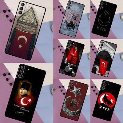 Чехол Турецкий Флаг Турции для Samsung Galaxy S24 S23 S22 Ultra S20 S21 FE S8 S9 S10 Plus Note 10 20 Ultra