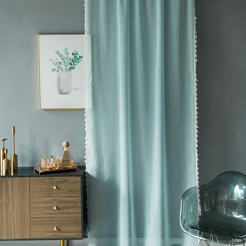 Эксклюзив Для Штор, Москитных Сеток, Готовых Изделий, Простой Современный Стиль Су, Гостиная, Спальня, Полные Эркеры