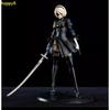 Anime Game NieR: Automata YoRHa No. 2 Type B PVC Figure Doll Statue Toy Model