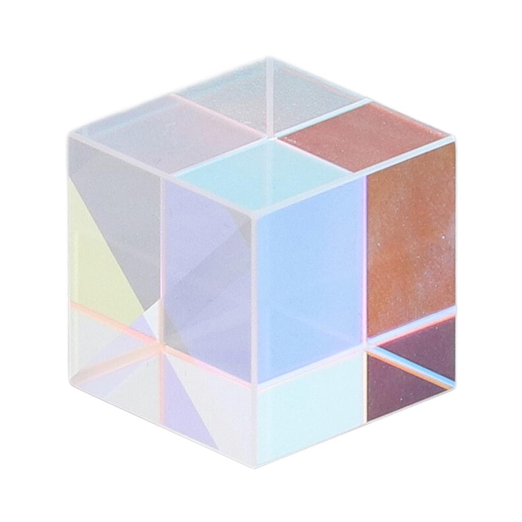 Dichroic   Prism Colorful Glass   Prism for Physics Teaching Research Decoration Art Education