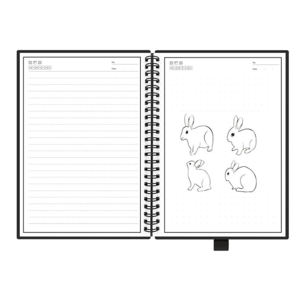 Умный многоразовый блокнот с подкладкой, стираемый ручкой, блокнот для записей, школьный журнал для рисования