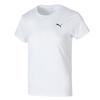 Sports Lifestyle Series Round Neck Casual Breathable Short Sleeve T-Shirt Women T-Shirts White 528393-02