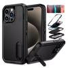 Case For iPhone 15 14 13 12 11 Pro Max XS XR 8 7 Plus Heavy Duty Shockproof Anti-Scratch Rugged Protective with Kickstand Cover
