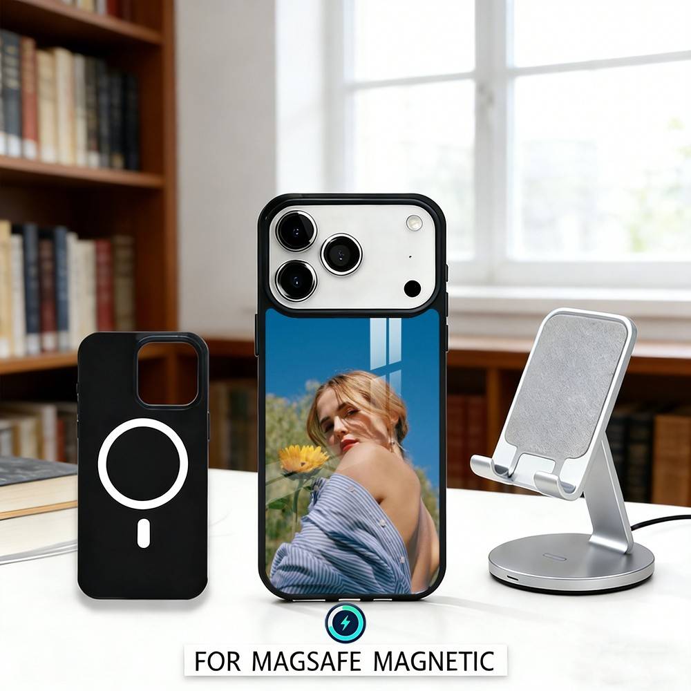 Lively Z-Zoey Deutch Phone Case Magnetic For iPhone17 16 15 14 13 12 Pro Max For Magsafe Wireless Charging Cover