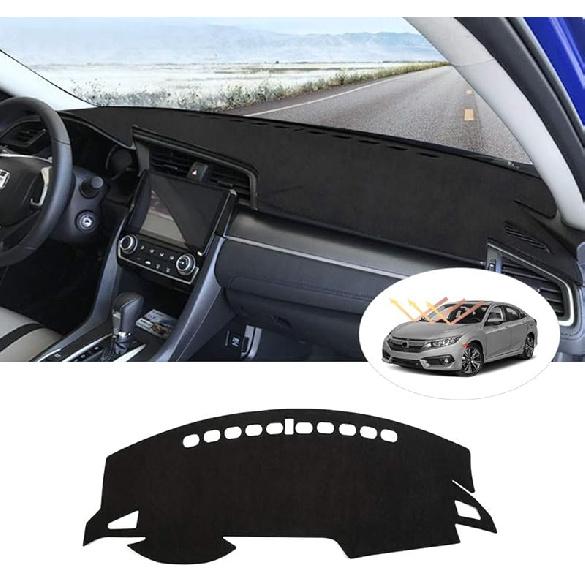 Cartist Dashboard Cover Mat For 2011- Jeep Grand Cherokee Accessories Dash Cover Suede Dash Mat Sunshade Glare UV Rays Protector (NOT For Jeep
