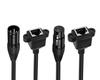 VECASDEN 3-контактный XLR-адаптер-кабель к RJ45, удлинительный кабель XLR male/female на RJ45 female (совместимо с контроллерами DMX-CON для усилителей)
