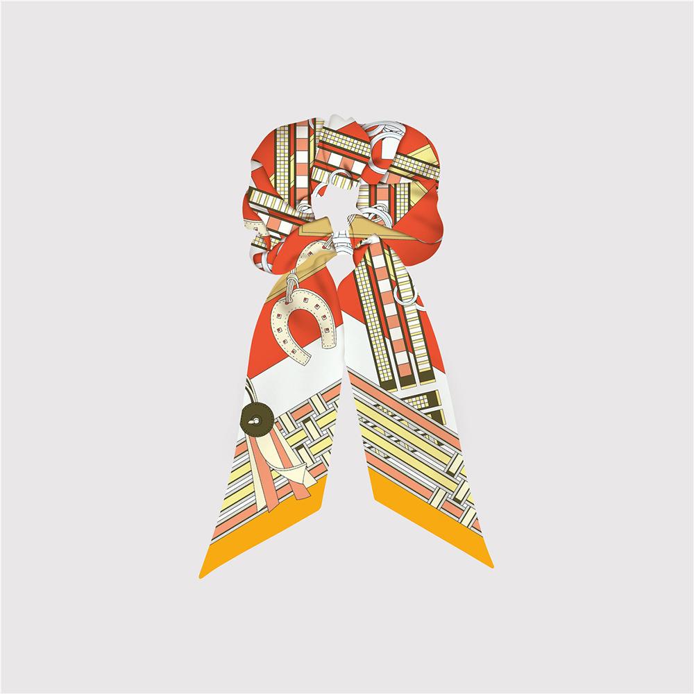 Элегантные шелковые большие резинки-скранчи, резинки для волос, женский шарф для волос, эластичные резинки для волос, завязки, держатель для хвостика, аксессуары для волос для девочек