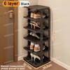 Многослойная стойка для хранения обуви, минималистичный органайзер для обуви для дома, общежития, экономящий место, настенные угловые шкафы для обуви