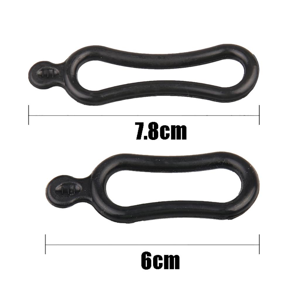 10pcs Bicycle O-ring Silicone Strap For Bicycle Lamp Headlamp Rubber Ring Fixing Ring