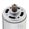 RS550 DC Motor 10.8V/12V/14.4V/16.8V/18V/18V/25V 21500-29000RPM with Single Speed 9 Tooth for Electric Drill / Screwdriver