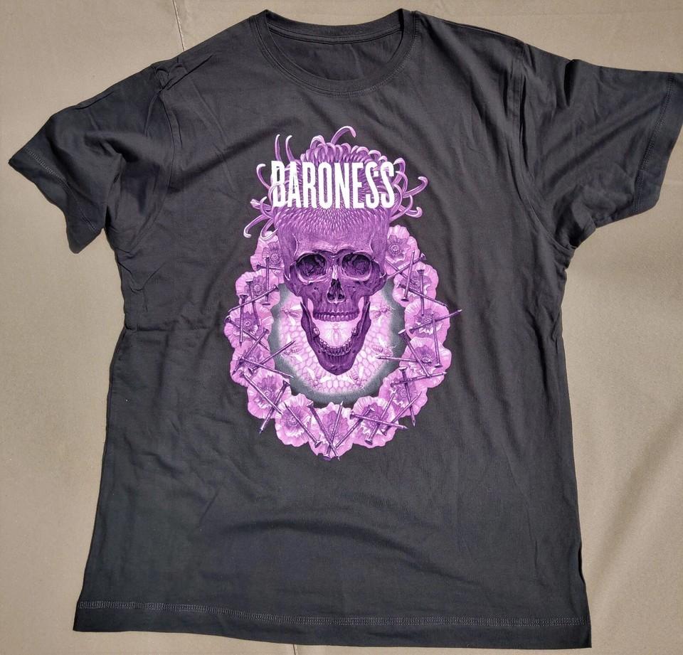 Baroness Band Skull Metal Band Cotton Black T Shirt S5XL K1064 Unisex T-Shirt