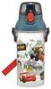 Skater Бутылка для воды 480 мл Disney Cars 24 Пластиковая прозрачная бутылка для детей Сделано в Японии PSB5TR-A