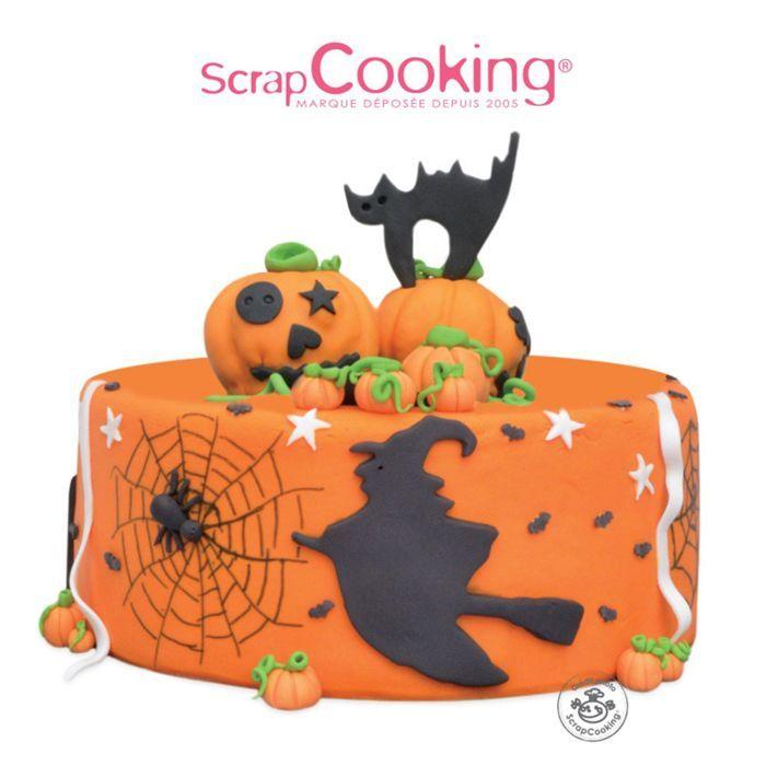 Pâte à sucre en rouleau orange Ø 36 cm - 430 g