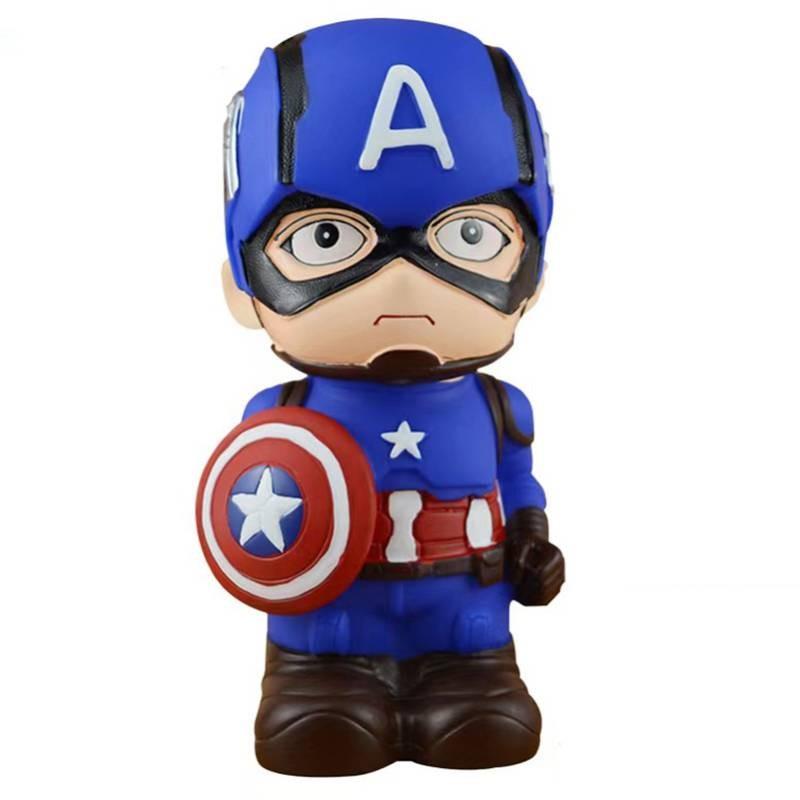 Креативная копилка Человек-паук, красочный мультяшный дизайн Мстителей, для детских подарков