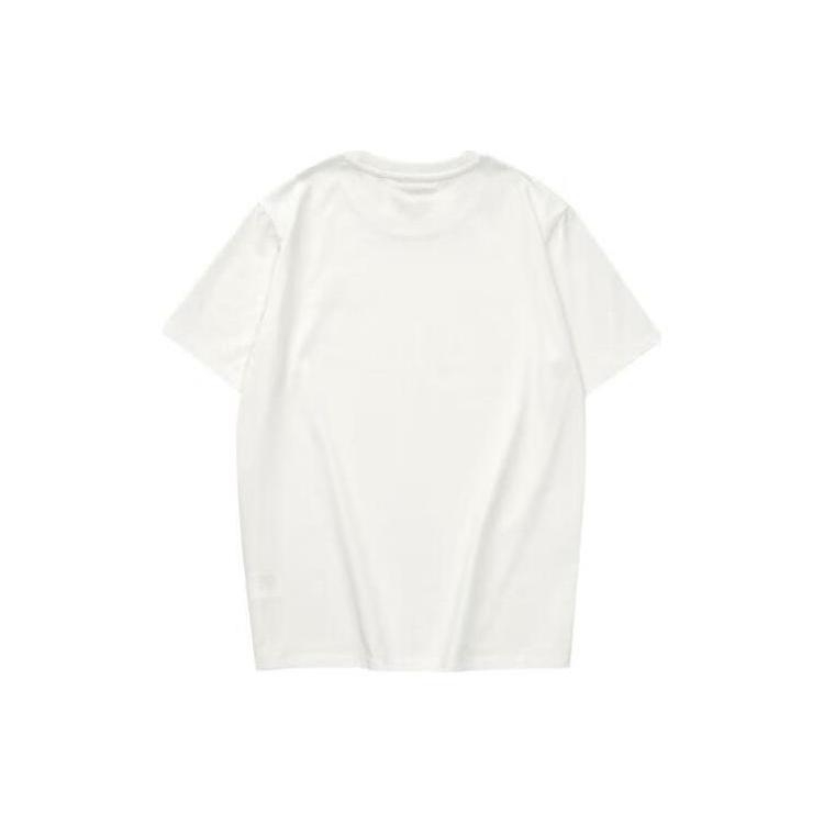 Skechers Logo Printed Tee 'White Green' Men's L223U165-0074