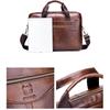 BULLCAPTAIN 2024 New Real Leather Vintage Men's Messenger Bag/casual Business Bag Fashion Cowhide Male Commercial Briefcase
