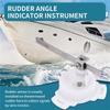 R1-Stainless Steel Rudder Angle Indicator Gauge Sensor For Marine Boat 0-190 Ohms Auto Replacement Parts Speedometers