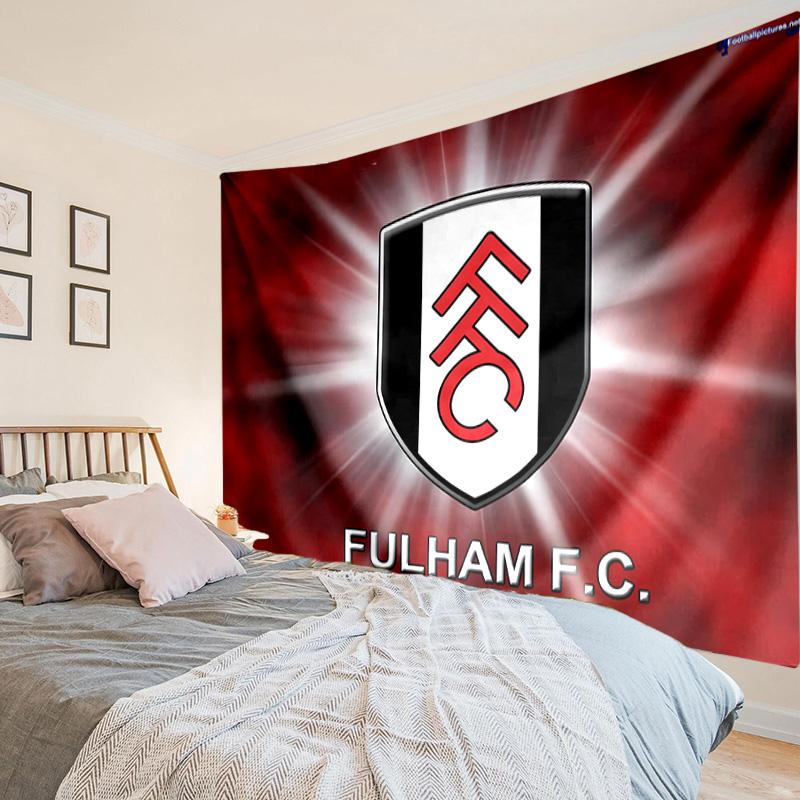 Fulham Crest Design Tapestry, Unique Design Tapestry, Wall Decor for Bedroom,Livingroom, Playroom,Heartwarming Fan Holiday Gifts