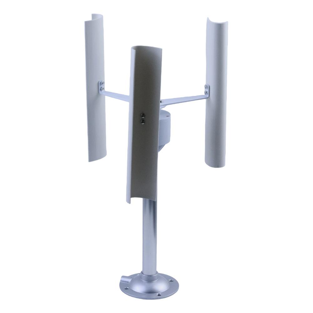 Vertical Axis Wind Turbine Model Three-phase Permanent Magnet Generator Windmill Toy Night Light Making DIY Display