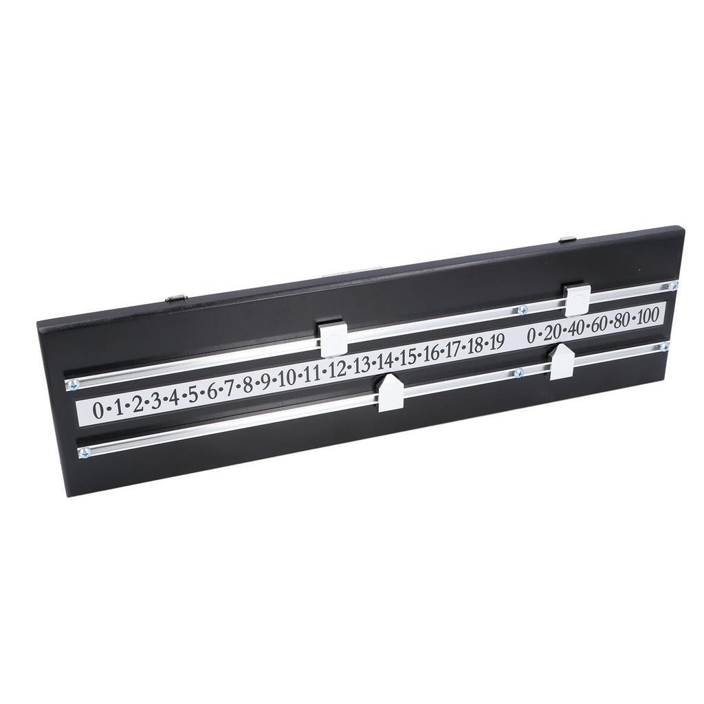 Бильярдная доска для подсчета очков с 2 дорожками, экономящая место, из цельного дерева, универсальная, для домашнего клуба