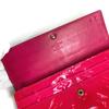 Louis Vuitton M93633 MonogramVernis Портмоне Sarah с двумя сгибами Длинный кошелек