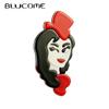 2023 New Fashion Acrylic Red Temperament Girl Brooch Female Exaggerated Cartoon Cute Badge Lapel Brooch Jewelry Gift