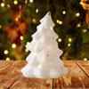 Christmas Tree Figurine Lighted Statue Table Centerpieces Ceramic Xmas Ornament Decoration