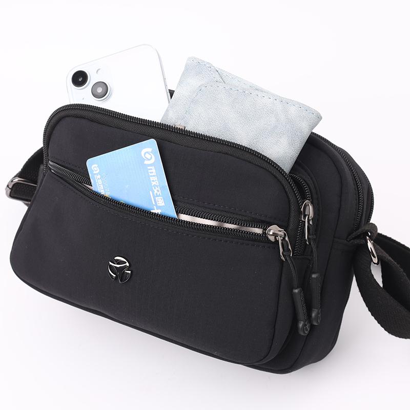 Сумка для поездок на работу Водоотталкивающая нейлоновая сумка Дорожная сумка через плечо Женская сумка через плечо Маленькая квадратная сумка