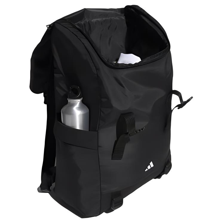 adidas Рюкзак из переработанного полиэстера, средний, унисекс, черный JX7413