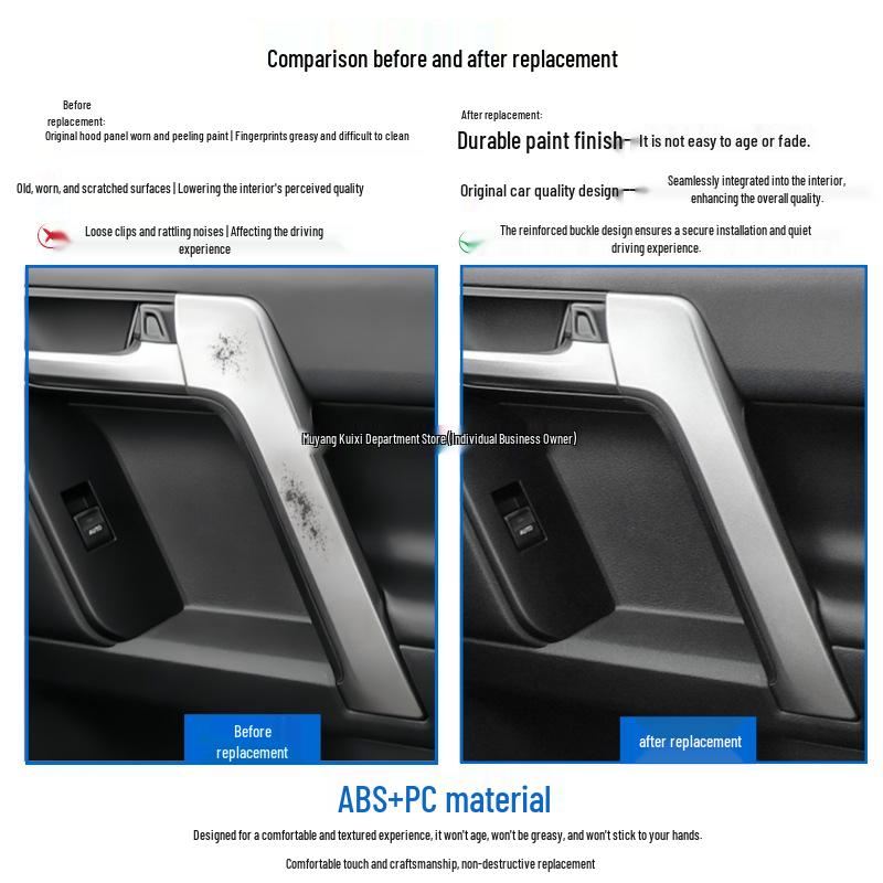 Накладка на ручку двери салона Toyota Land Cruiser Prado 150 2010-2020