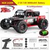 2024 New 1:14 4WD RC Car Off-road Racing High Speed Brushless 2.4G RC Car RC Truck 75 Km/h Truck Electric Toy Adult Kids Toy Gift