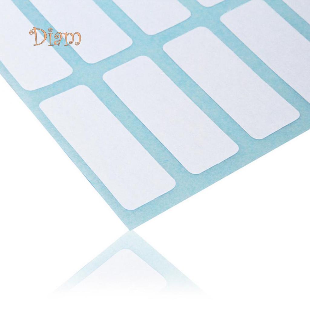 BH 168Pcs Self-adhesive Labels Blank Name Number Sticker Student Office Stationery