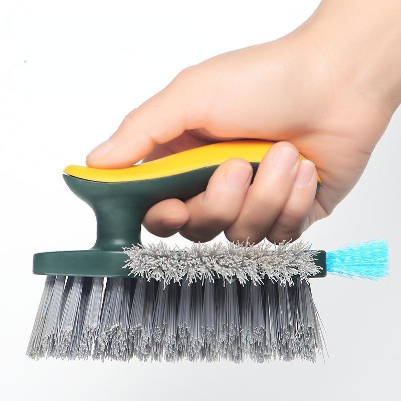 1PCS Wall Corner Brush Windows Slot Cleaner Floor Seam Brush Scraping Brush Bathroom Floor Corner Brush Toilet Cleaning Brush