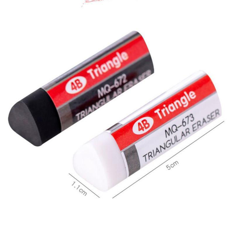 1 шт. канцелярские товары 4B треугольные ластики резиновый ластик