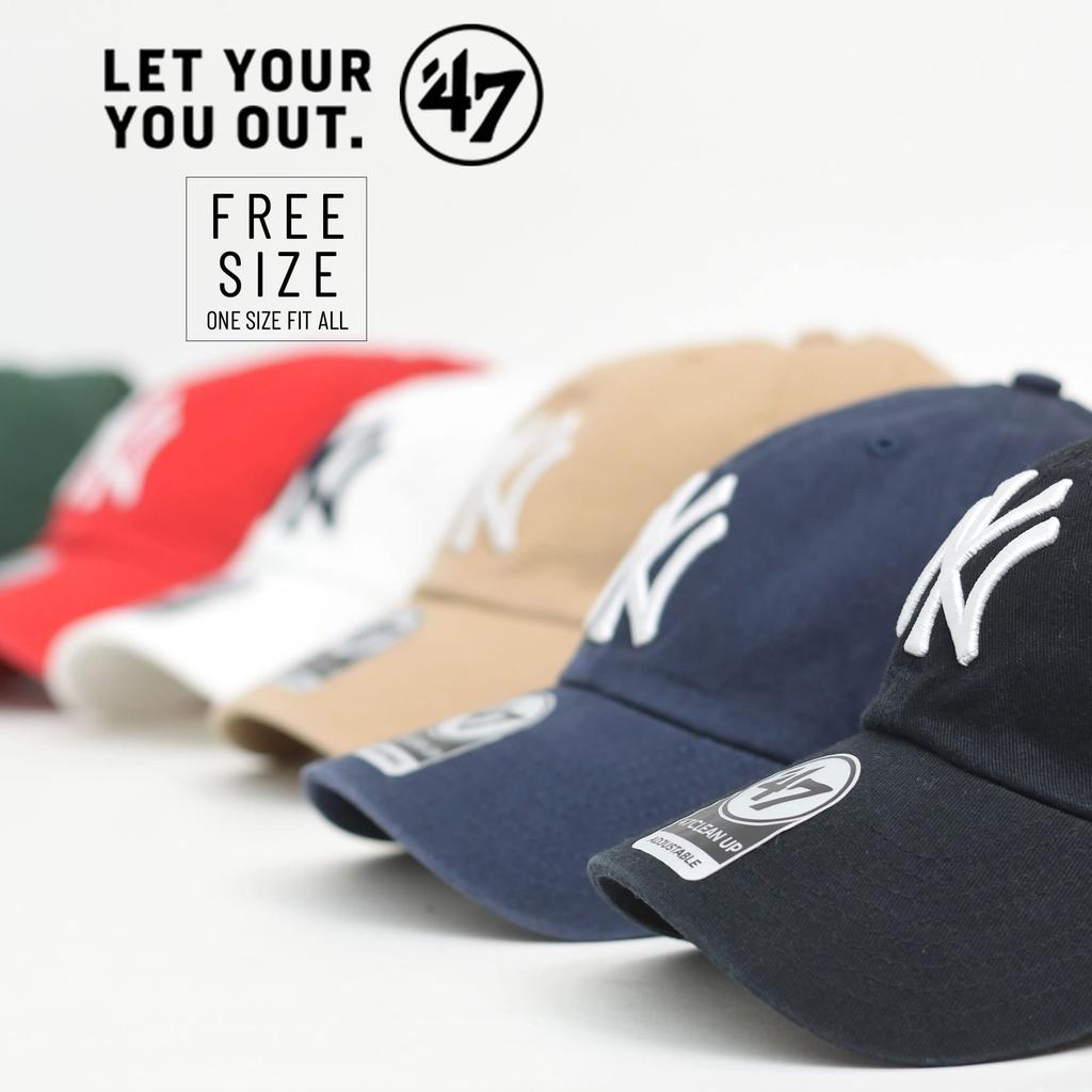 Кепка Seven 47 brand casual CLEANUP New York темно-синяя [Forty Brand], мужская шляпа, кепка, NY, Yankees,