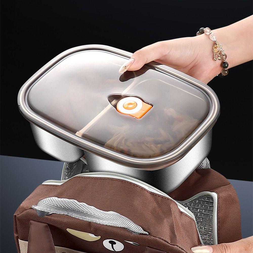 Leak-proof Divides Food Container Food Grade Lunch Container Durable Food Storage Crisper  Outdoor